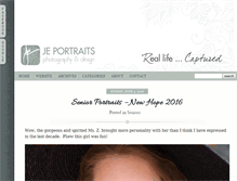 Tablet Screenshot of jeportraitsblog.com